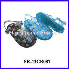 SR-13CR081 sandales en plastique pour enfants sandales jelly pour enfants grossistes porcelaine jelly sandales